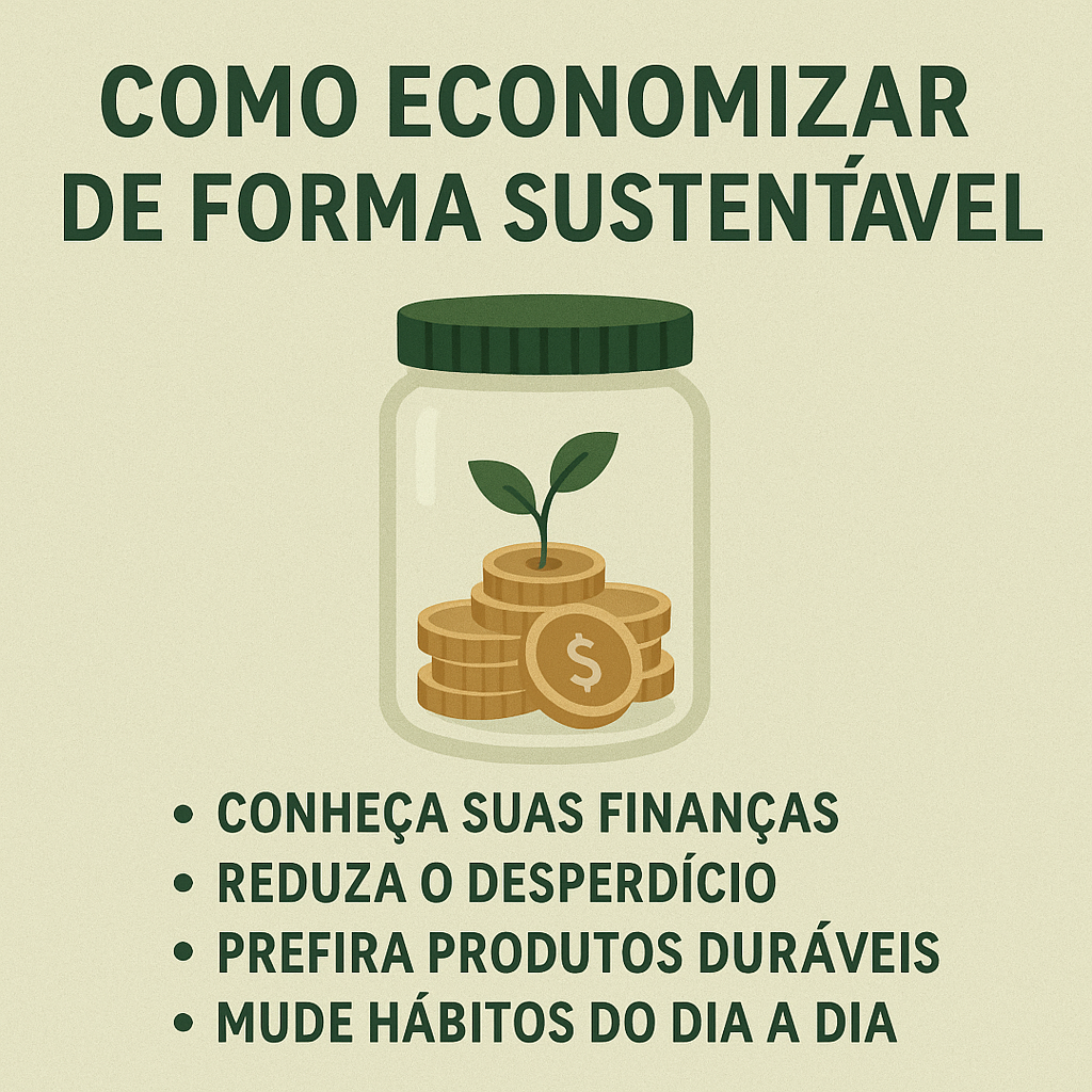 COMO ECONOMIZAR DE FORMA SUSTENTÁVEL: GUIA COMPLETO PARA UM CONSUMO CONSCIENTE E EQUILIBRADO